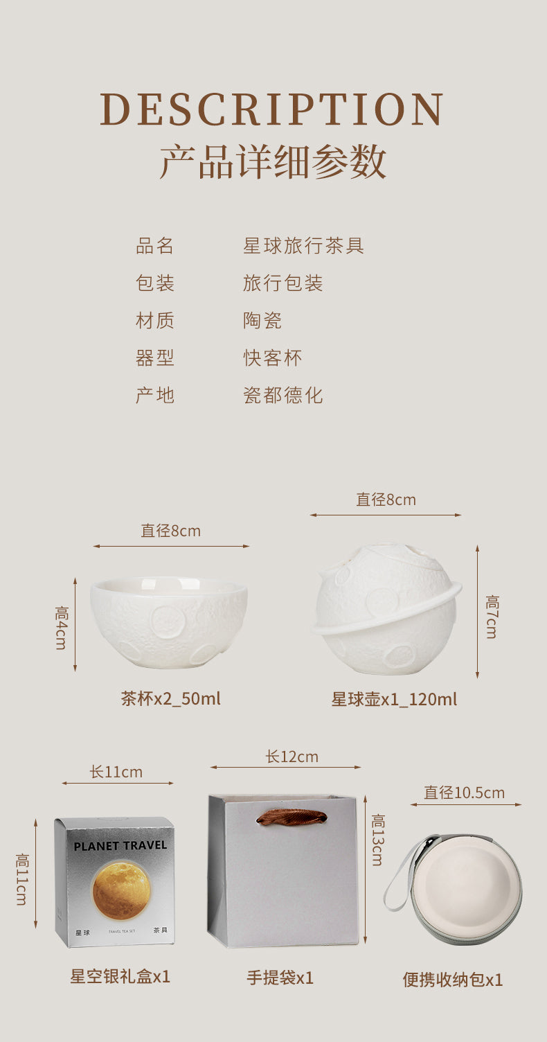 Lunar Journey Tea Set