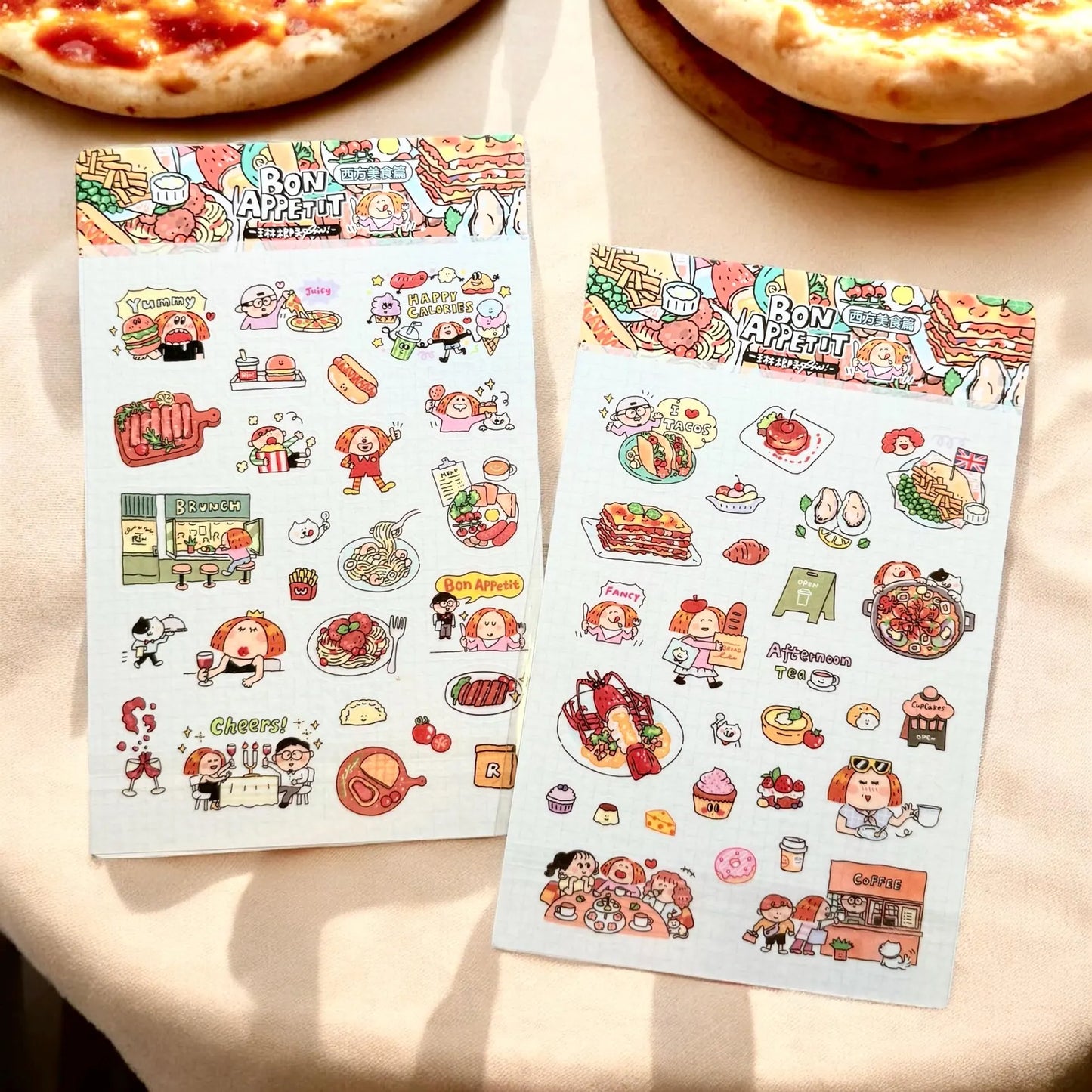 Bon Appetit Sticker(Western Cuisine)