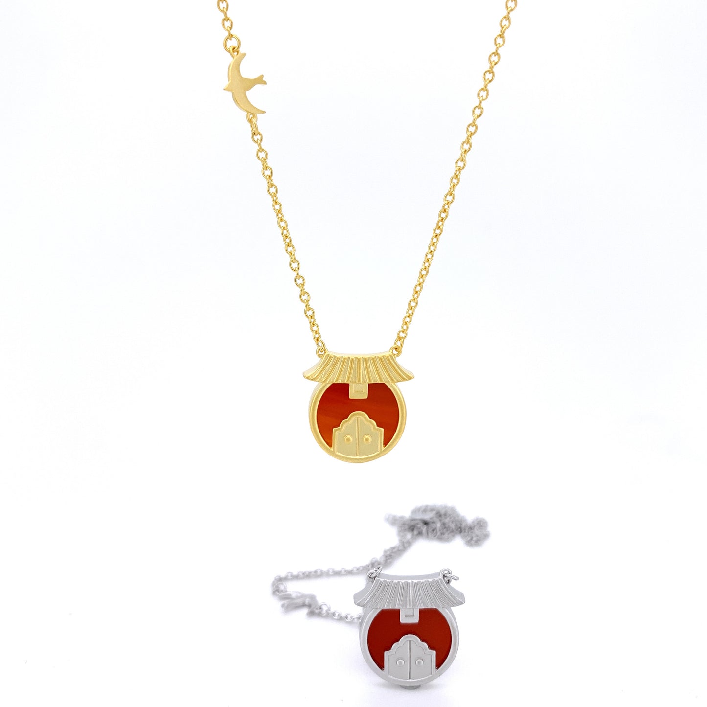 Guardian of Ancient Architecture - Swallow Necklace