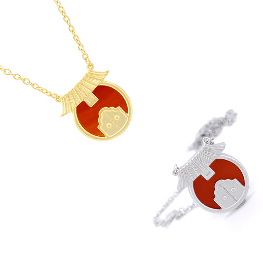 Guardian of Ancient Architecture - Swallow Necklace