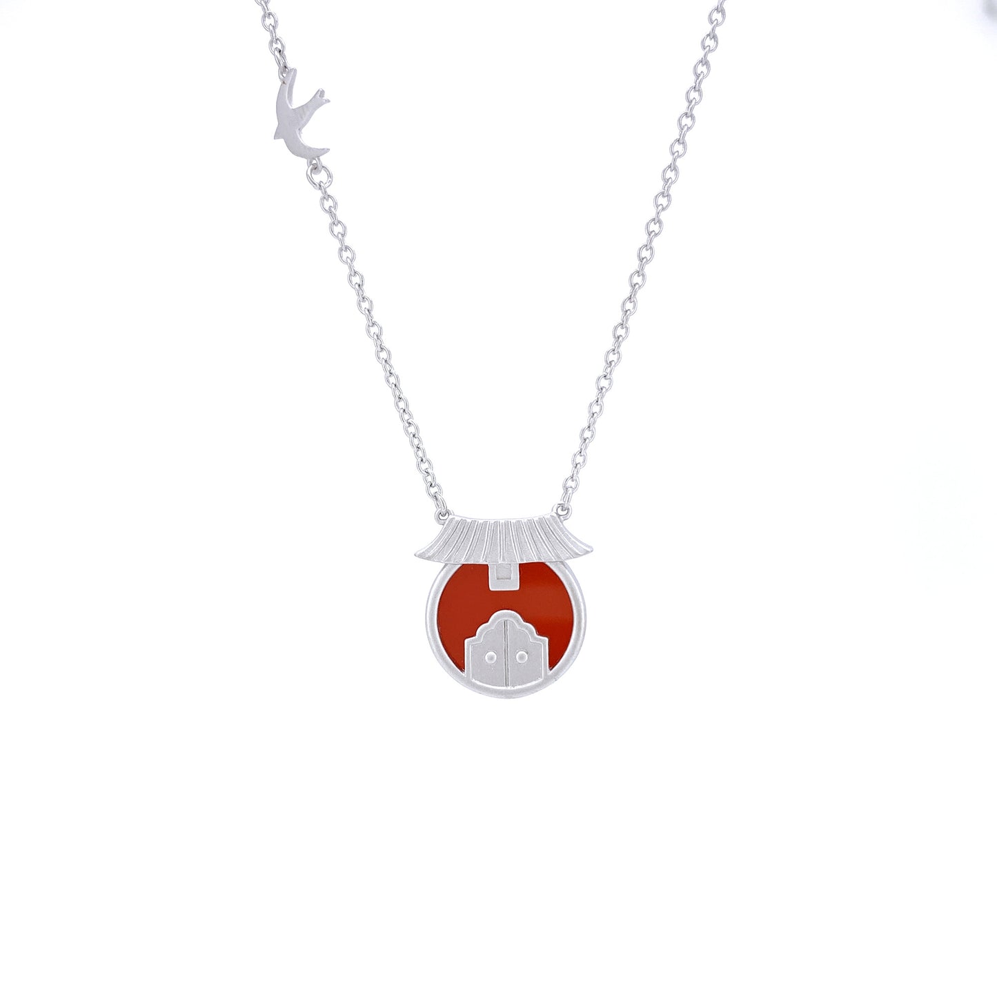 Guardian of Ancient Architecture - Swallow Necklace
