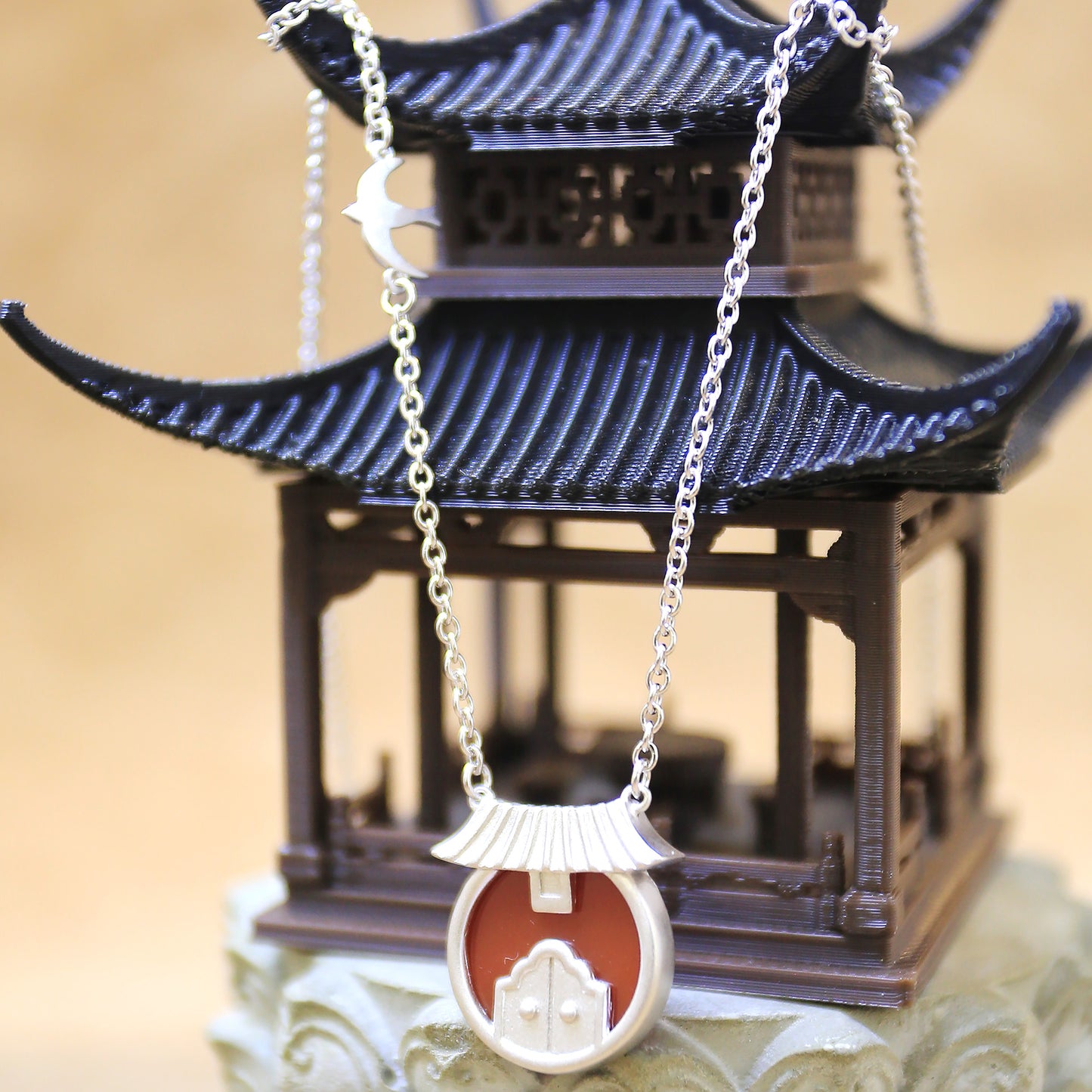 Guardian of Ancient Architecture - Swallow Necklace