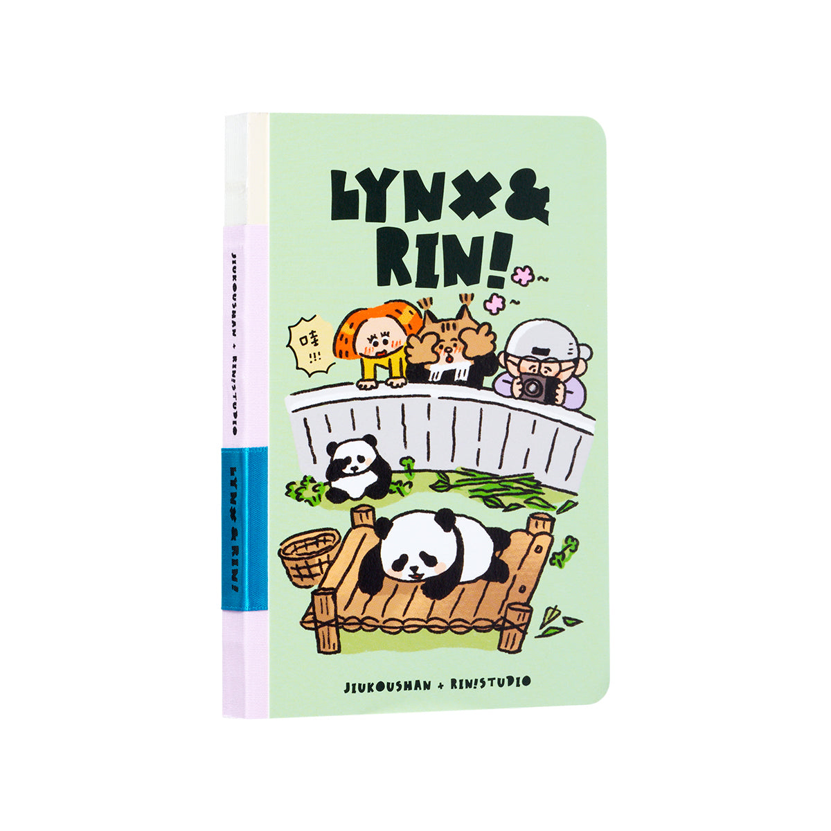Cute Panda A6 Blank Notebook