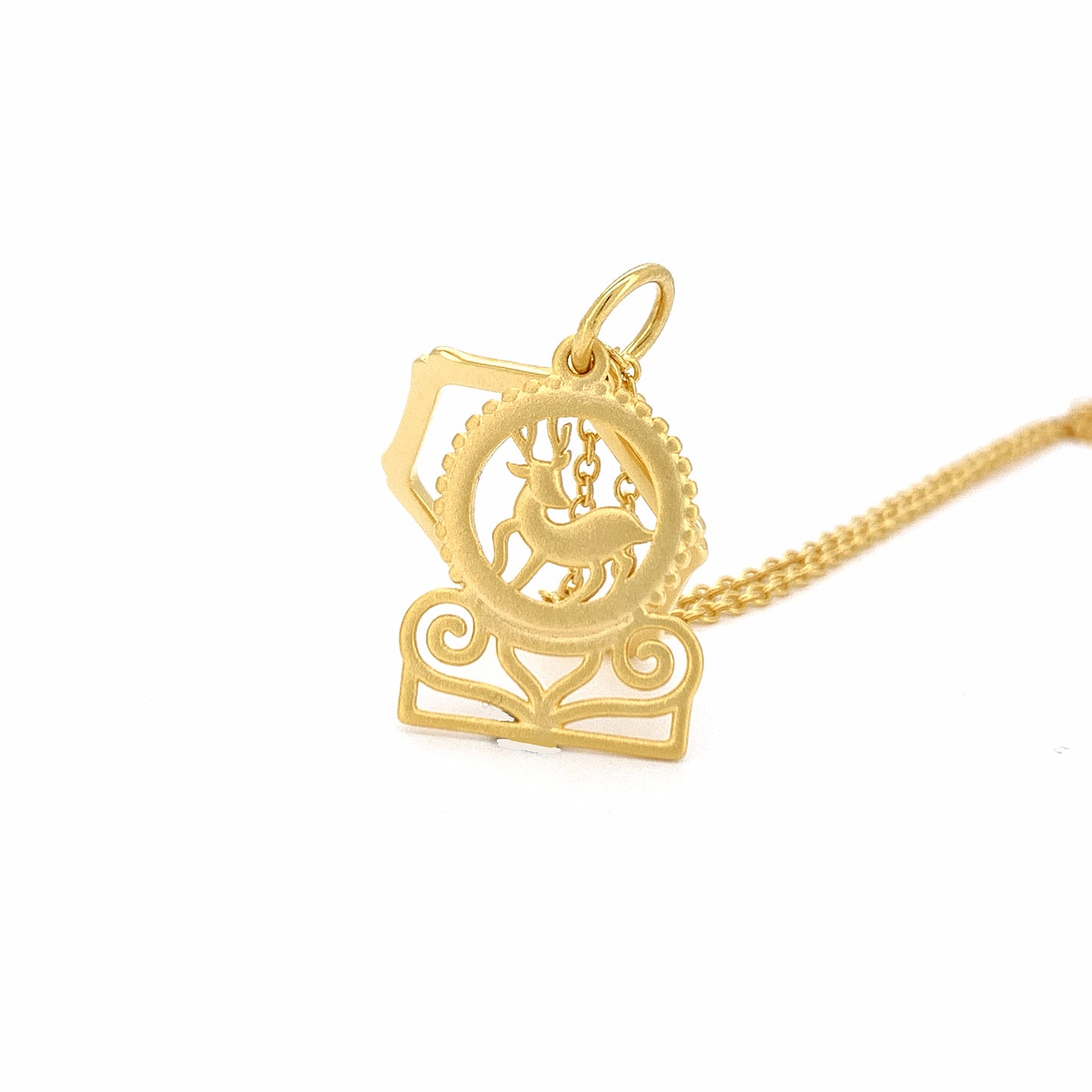 "Men Dang Hu Dui" Pendant Chain