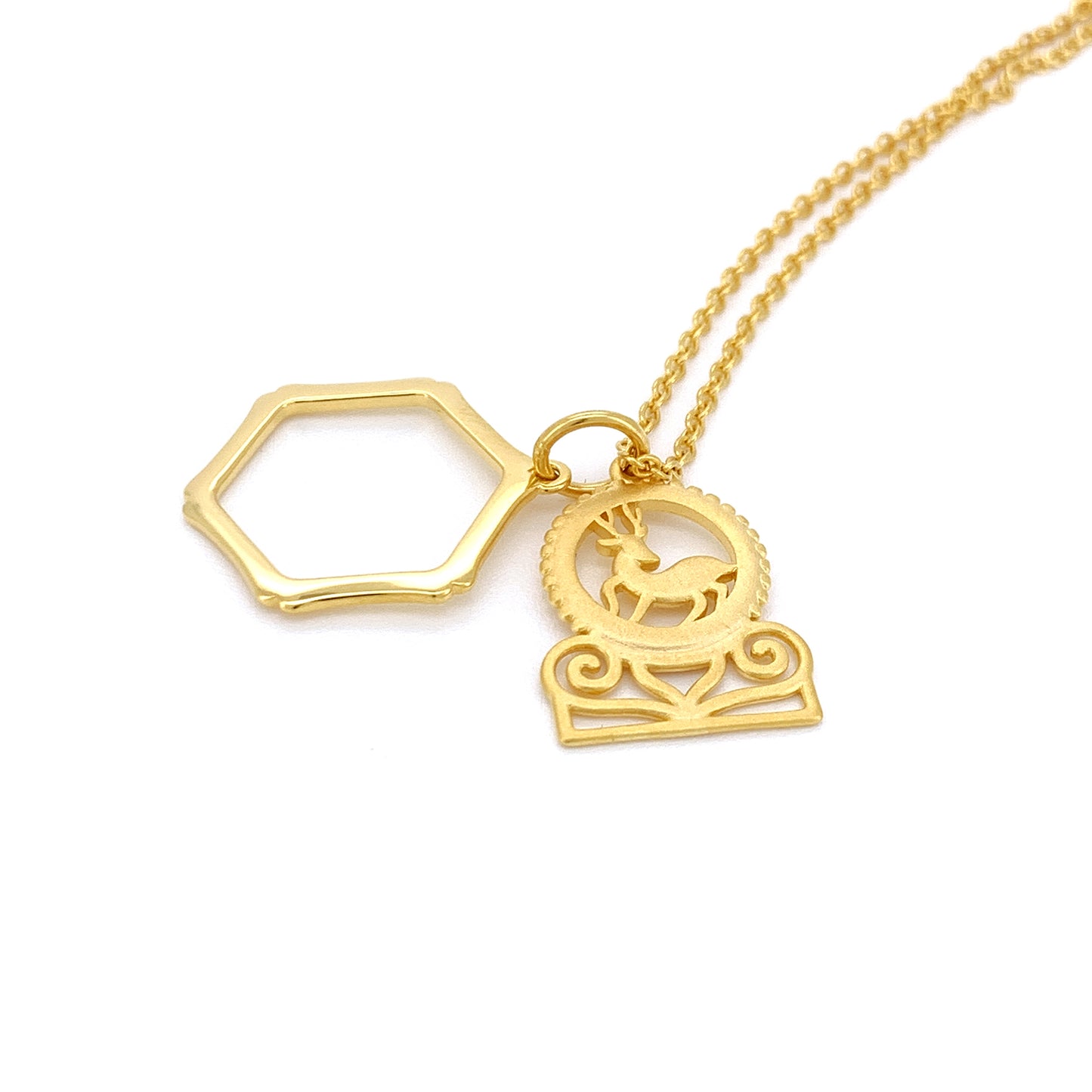 "Men Dang Hu Dui" Pendant Chain