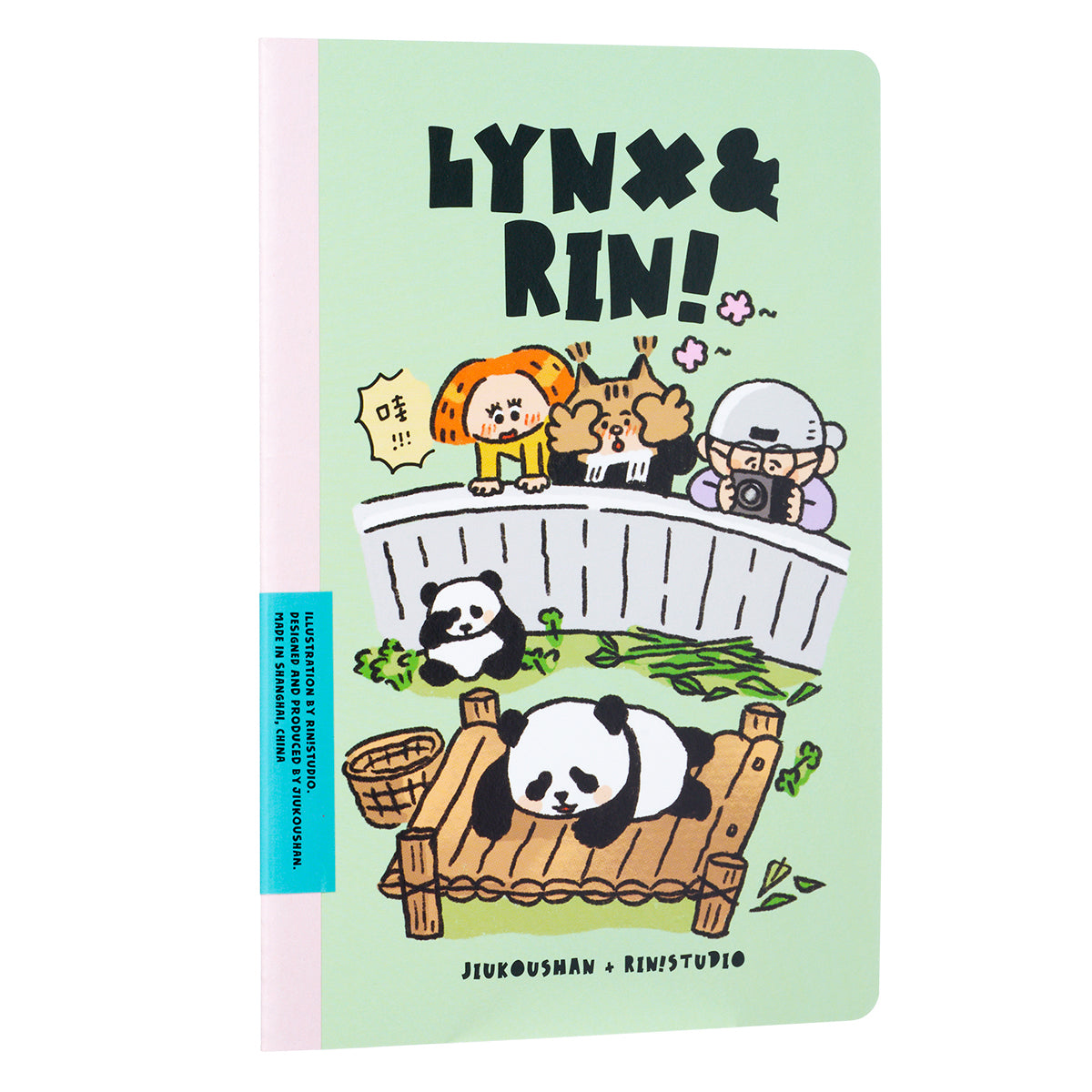 Cute Panda B6 Blank Notebook