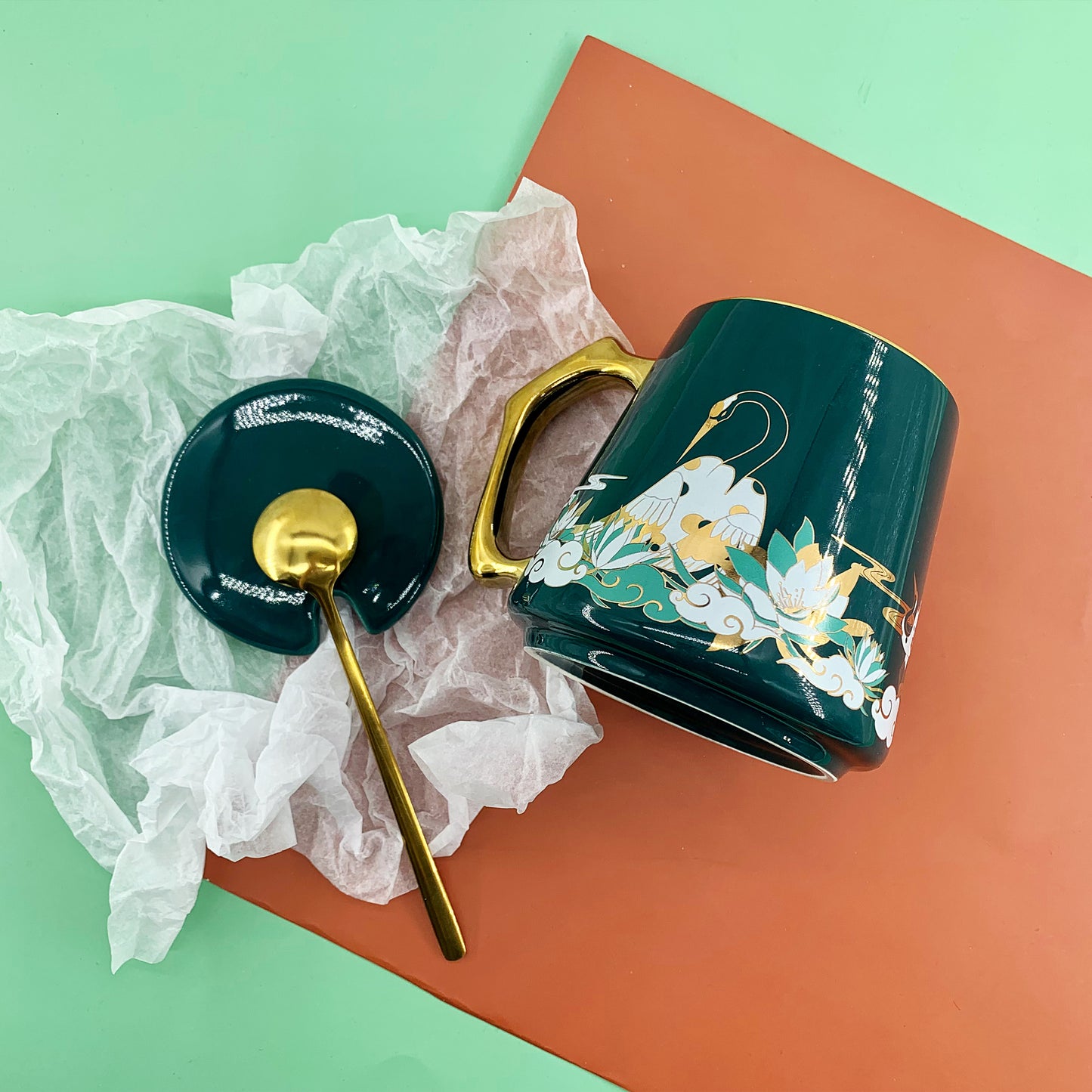 Cultural Creative Bone China Mug