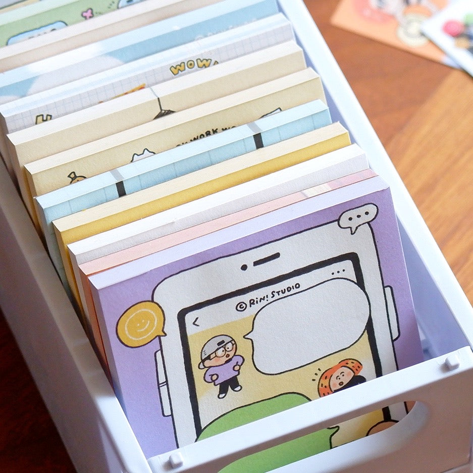 Square Sticky Notes - Blue To-Do