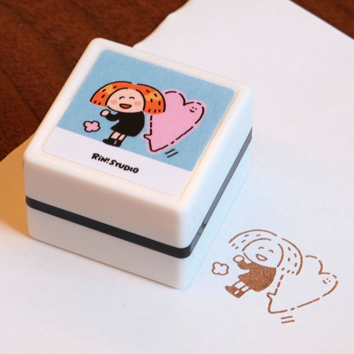 Square Stamp - Love You
