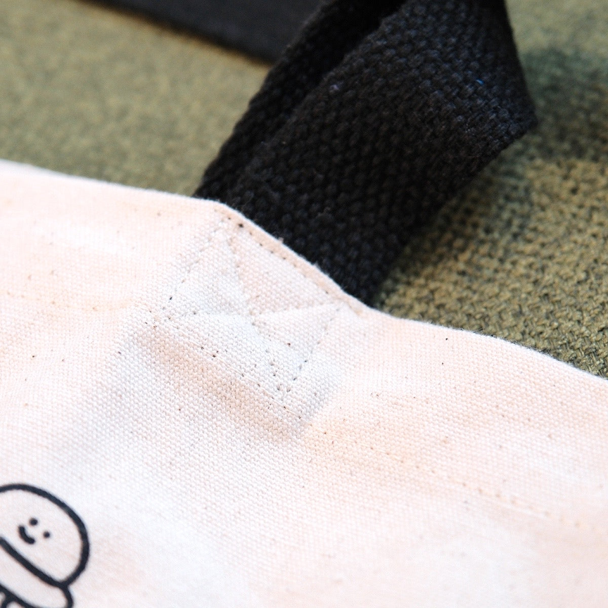 Hand-drawn Comic Canvas Bag