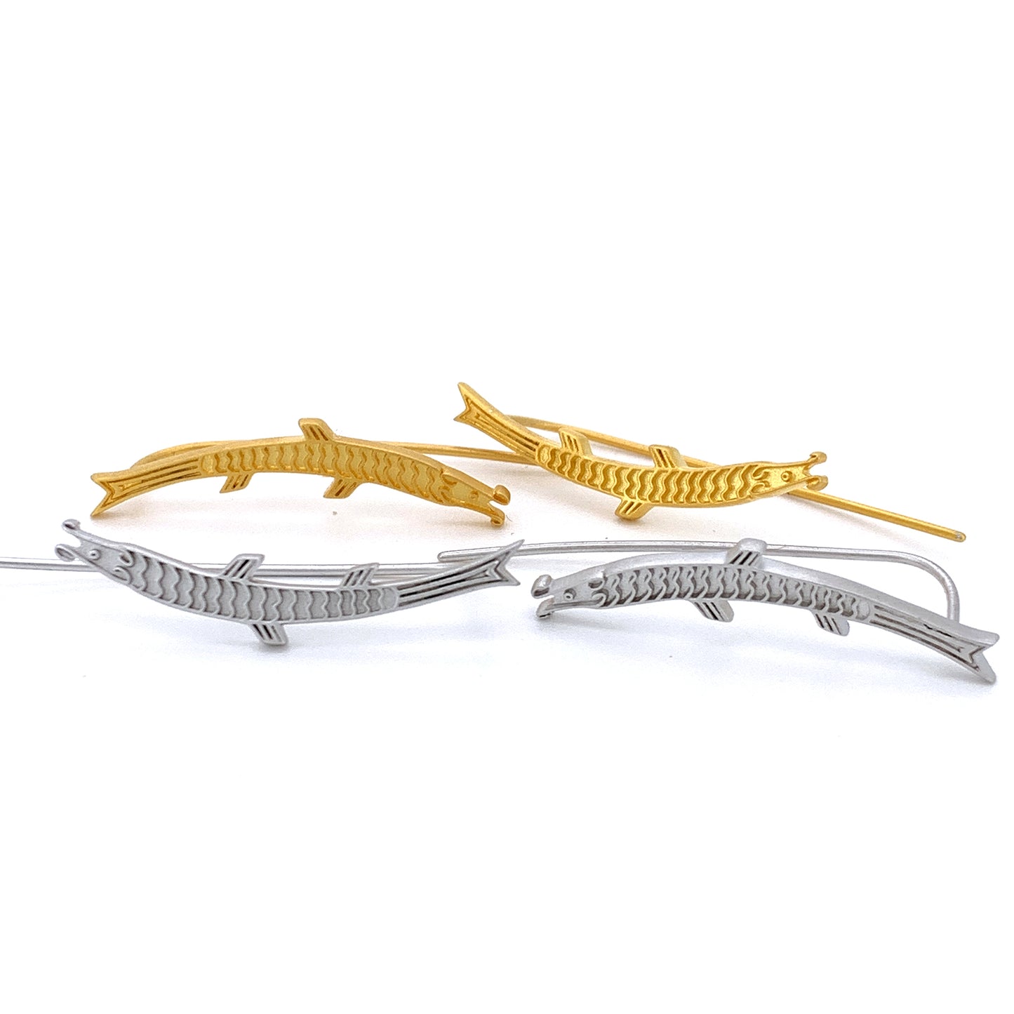 Double Fish Earrings
