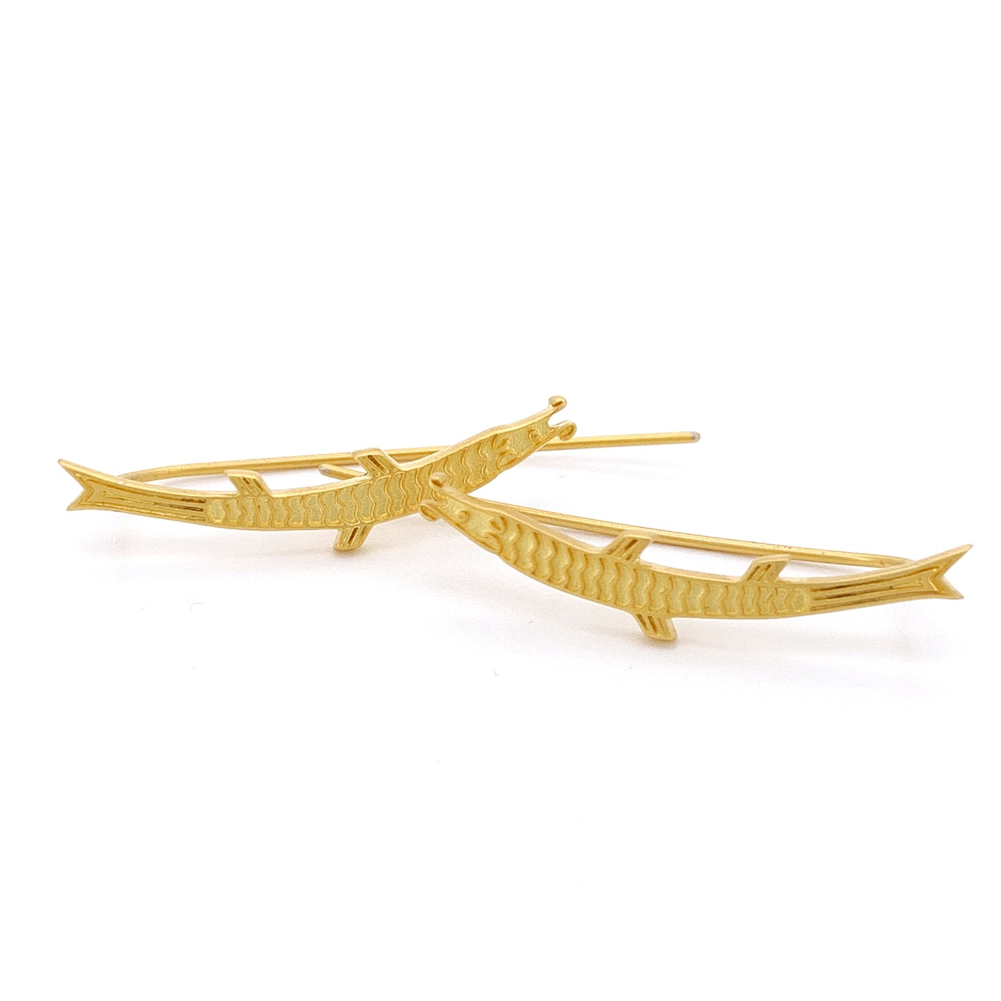 Double Fish Earrings
