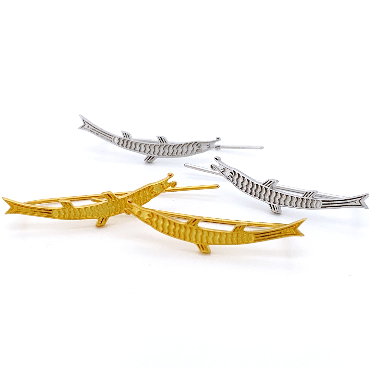 Double Fish Earrings