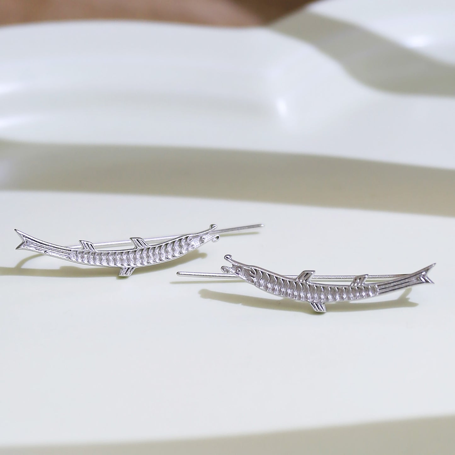 Double Fish Earrings