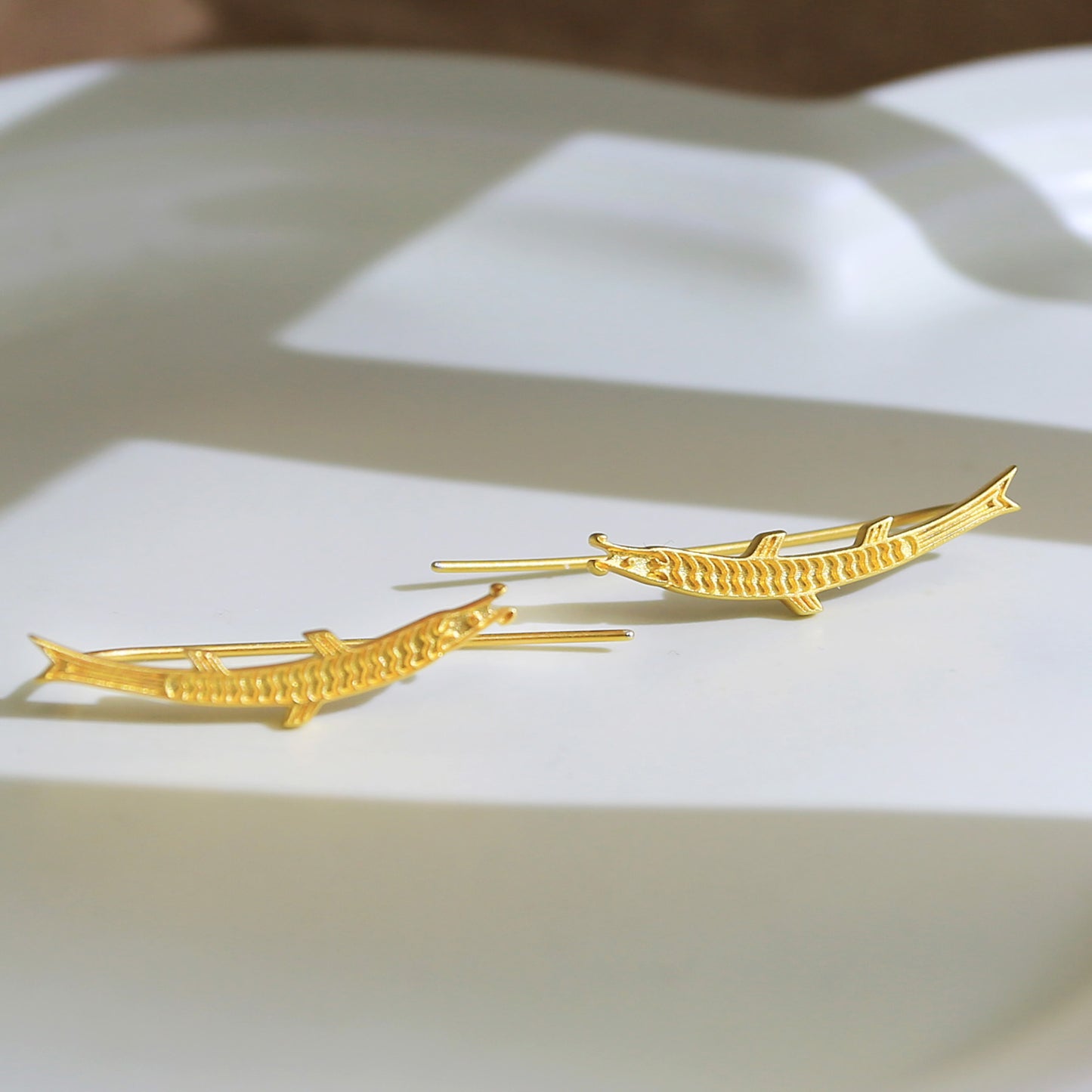 Double Fish Earrings