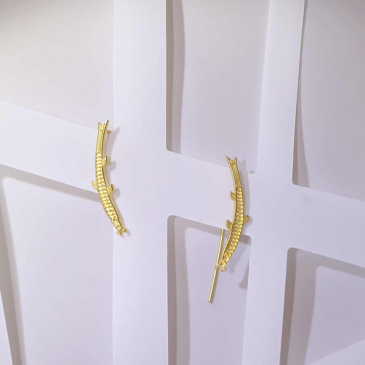 Double Fish Earrings