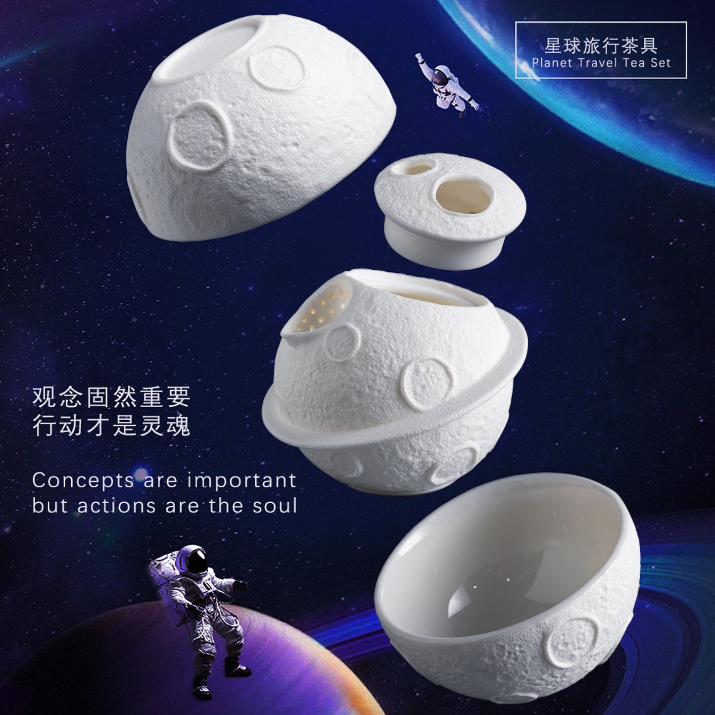 Lunar Journey Tea Set